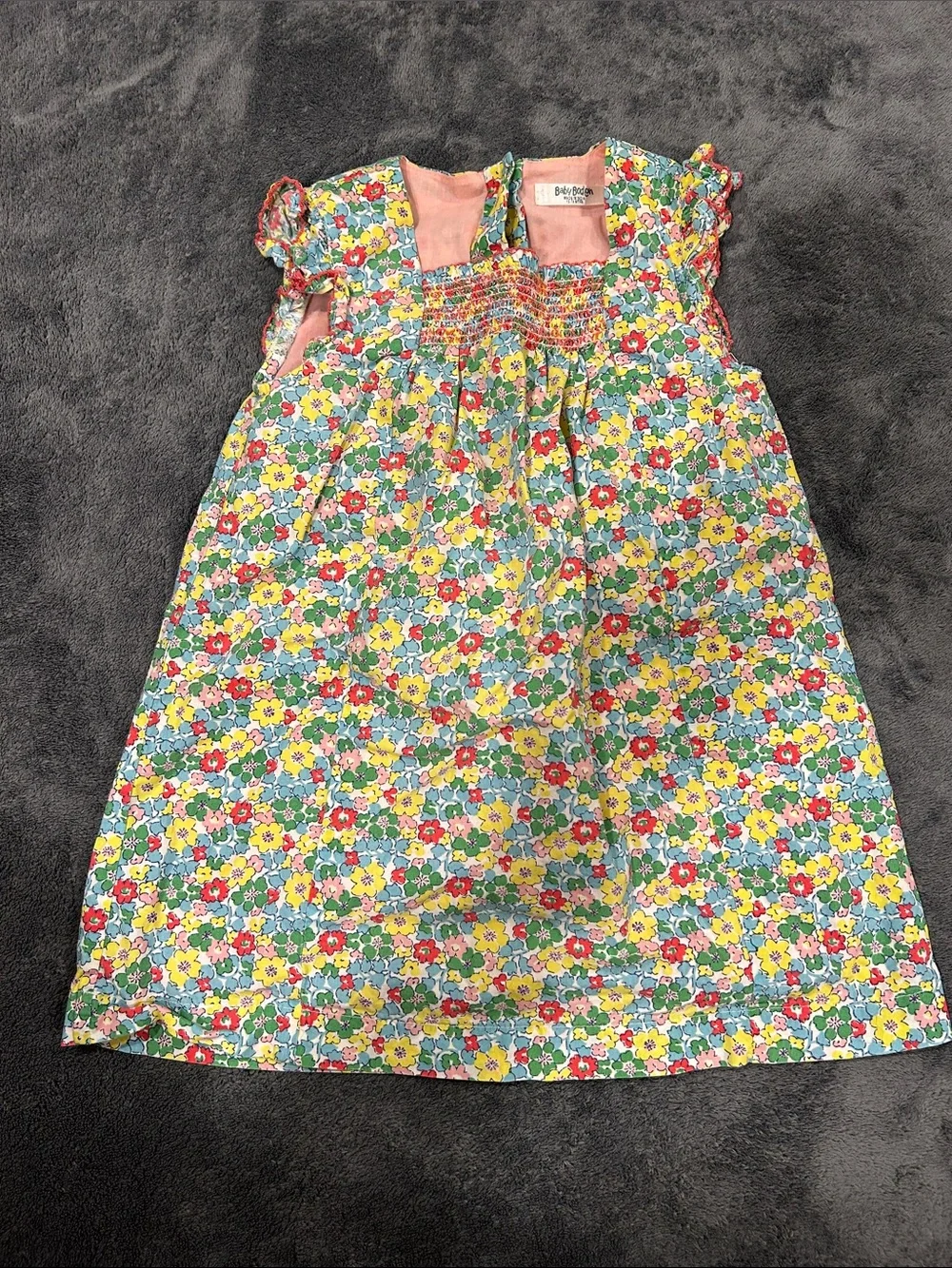 Baby Boden Floral Dress